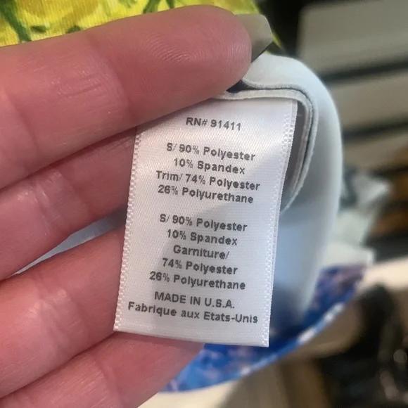 Clover Canyon Blue  and yellow Floral Printed Neoprene Bodycon Mini dress S - Picture 6 of 11